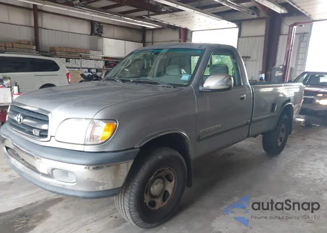 2001 Toyota Tundra Sr5 V8 из США, поврежденный, VIN 5TBKT44191S173811